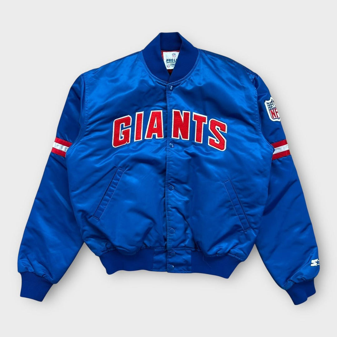 New York giants Starter bomber jacket - large