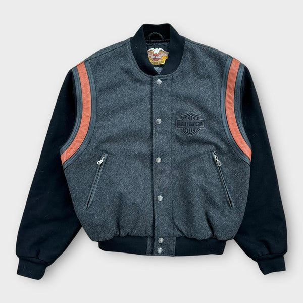 Harley Davidson varsity jacket - large