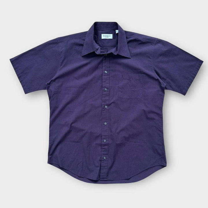 Vintage YSL short sleeve shirt - large