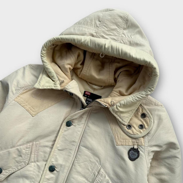 Y2K Diesel puffer jacket - women’s XL