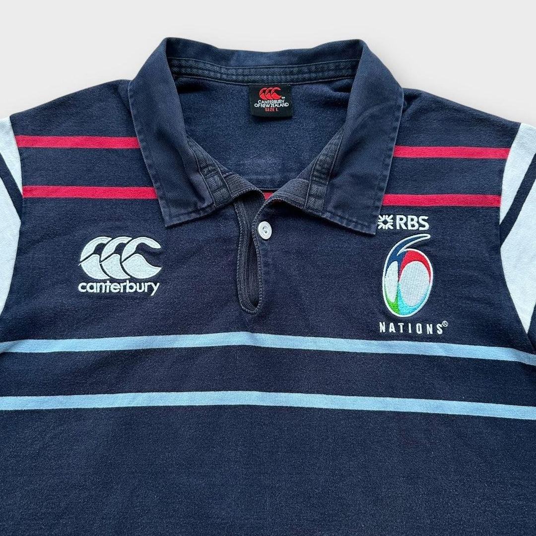 Canterbury six Nations rugby top - kids large (fits like a small)