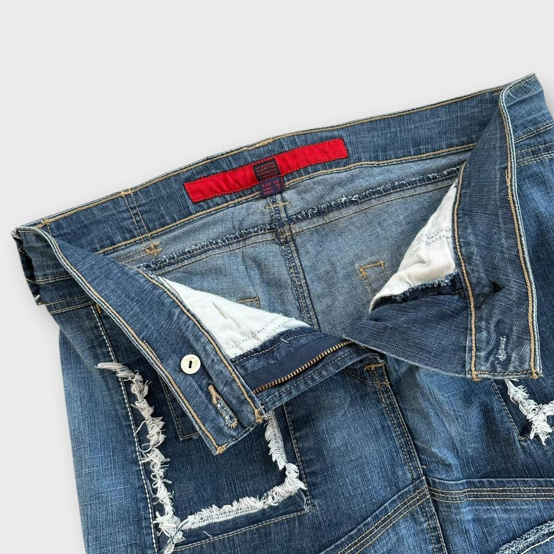 Marithe Francois Girbaud denim skirt - 32 waist