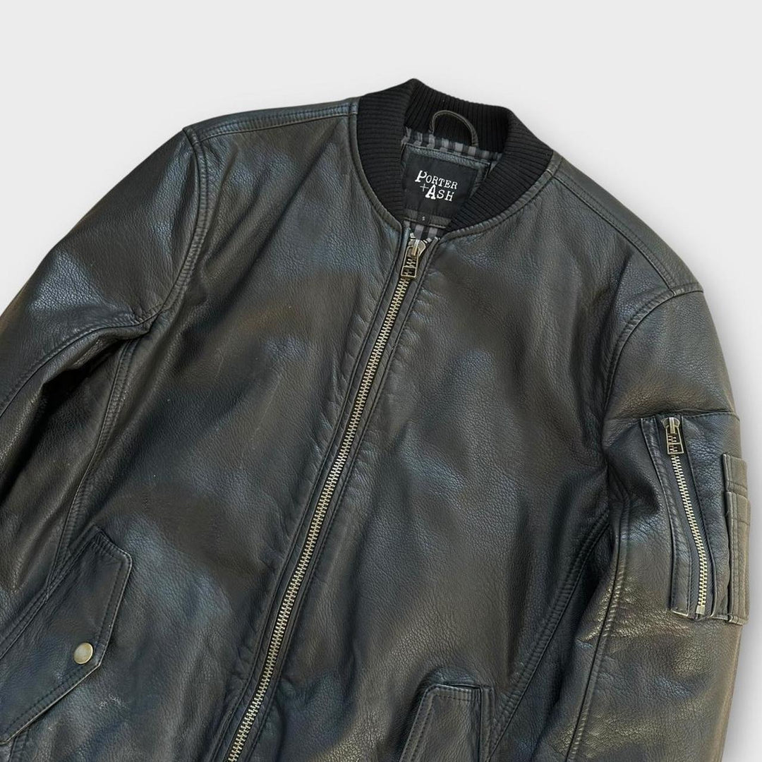 Porter and Ash leather jacket - small