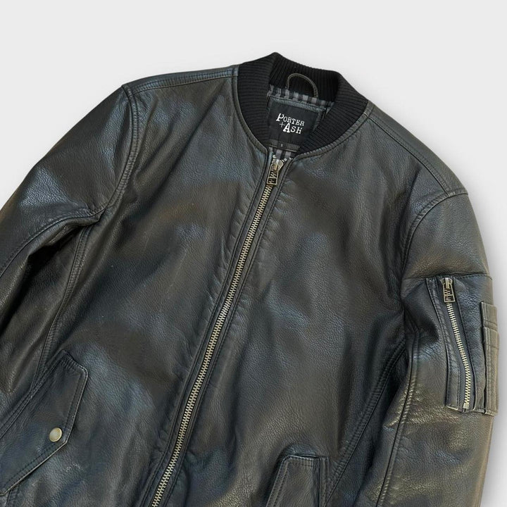 Porter and Ash leather jacket - small
