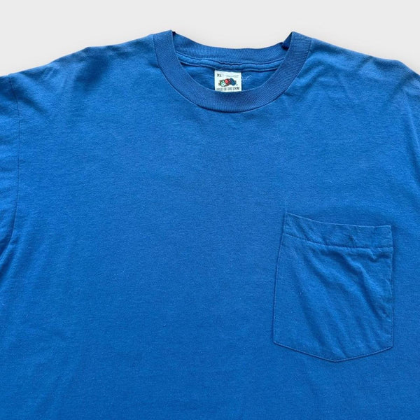 Single stitch blank pocket tee - XL (fits like a large)