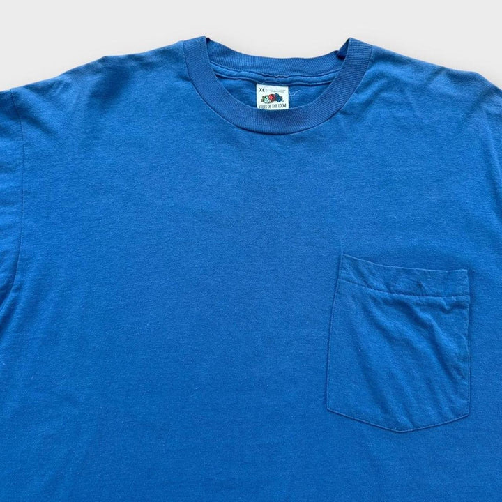 Single stitch blank pocket tee - XL (fits like a large)