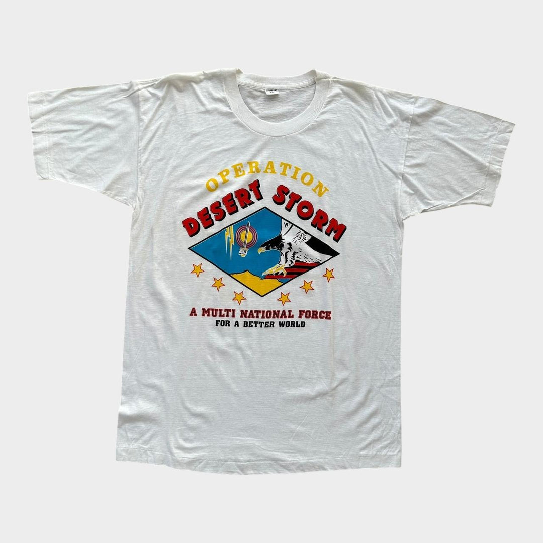 Vintage desert storm graphic tee - XXL (fits like a large