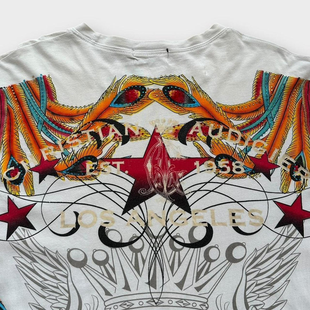 Christian Audigier Ed Hardy long sleeve tee - medium (fits like an XL)
