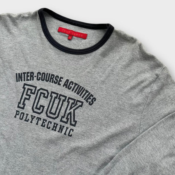 Vintage French Connection FCUK slogan tee - women’s XL