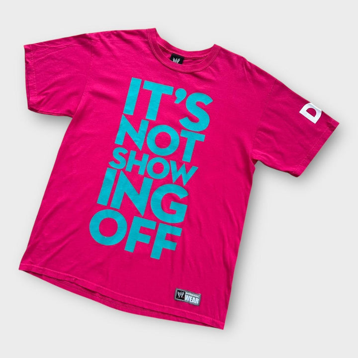 WWE Dolph Ziggler wrestling tee - large