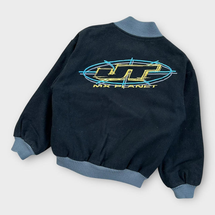 Vintage motocross bomber jacket - small