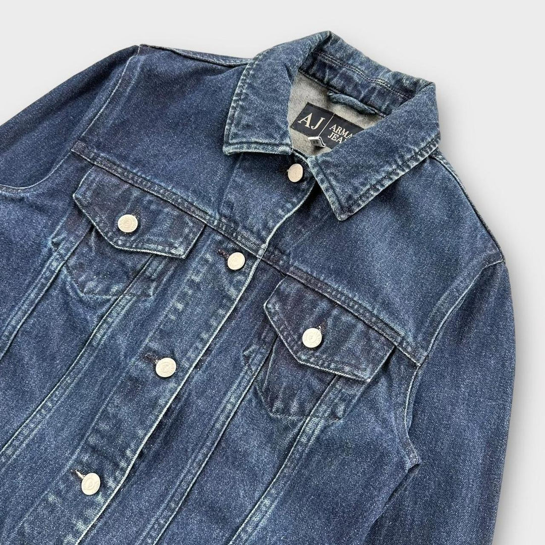 Armani jeans denim jacket - uk12 (CHECK MEASUREMENTS)
