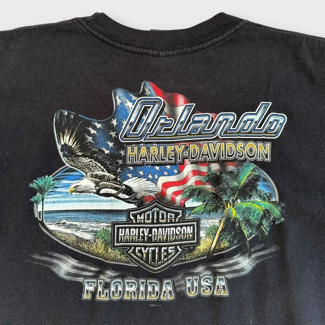 Vintage Harley Davidson tee - large