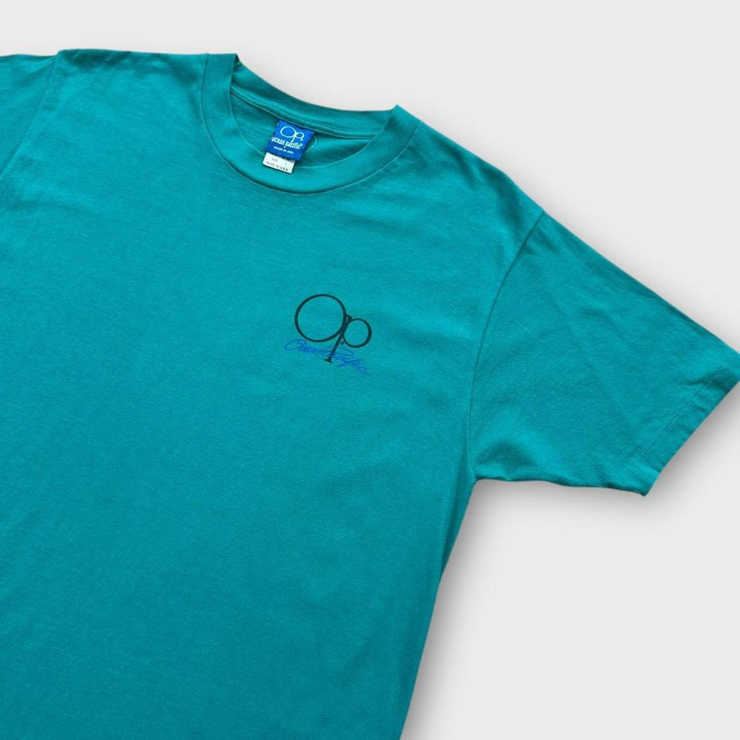 Vintage ocean Pacific graphic tee - large