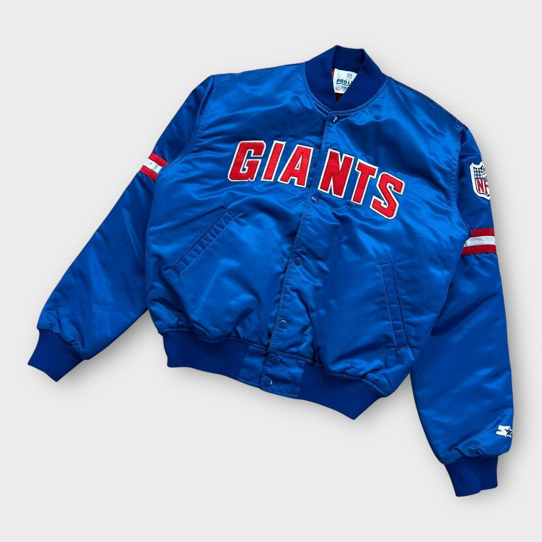 New York giants Starter bomber jacket - large