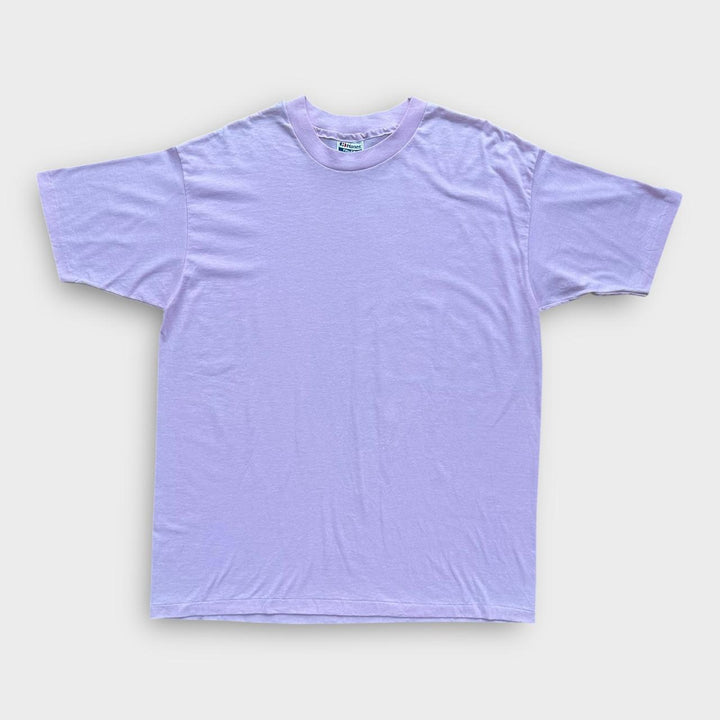 Vintage single stitch blank tee - XL