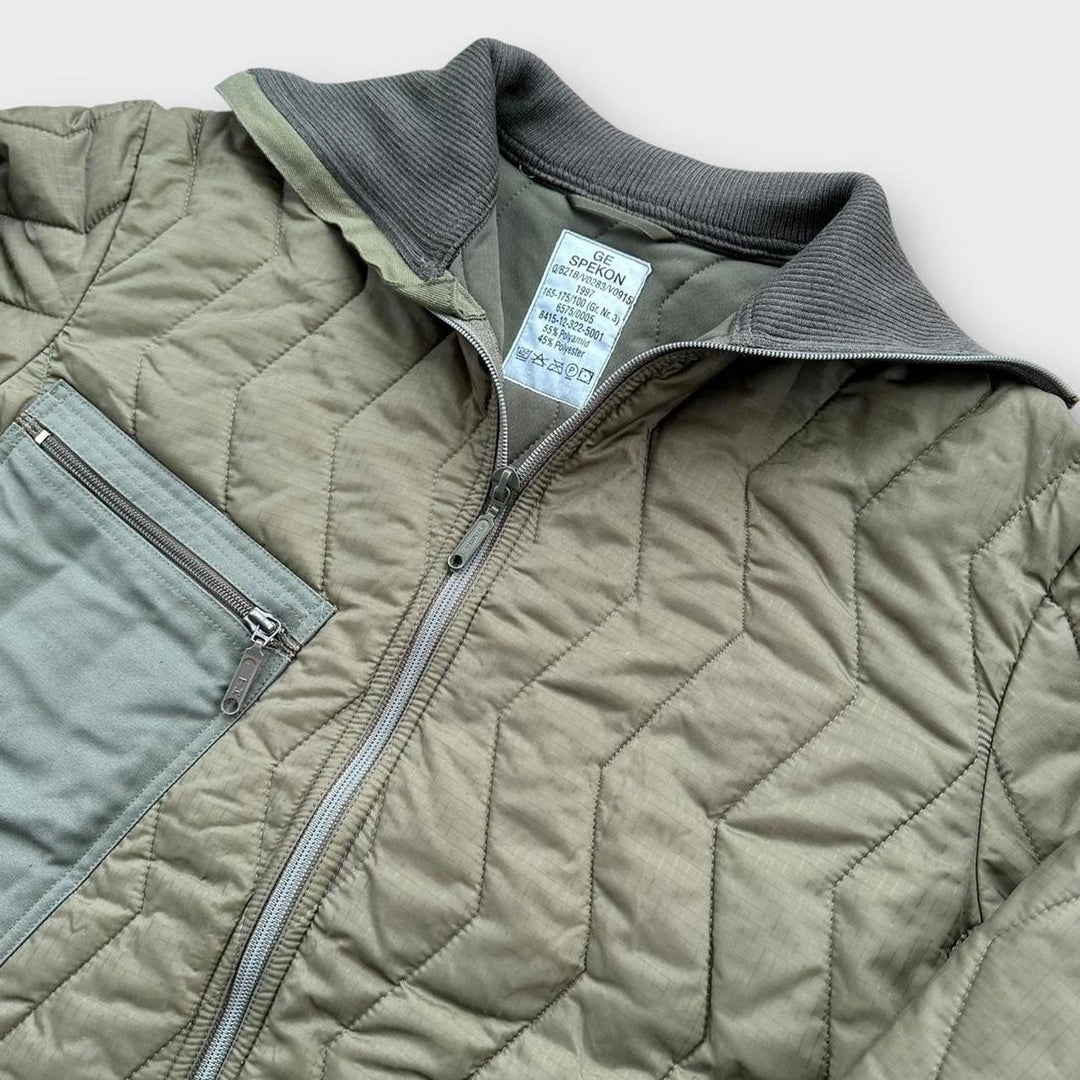 Vintage German Military liner jacket - medium