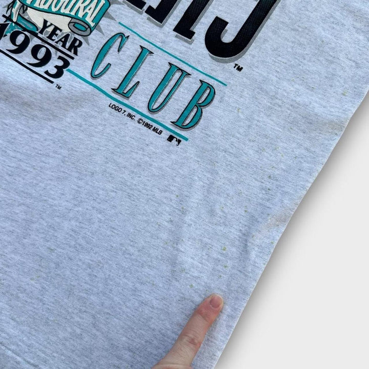 Vintage Florida marlins graphic tee - XL