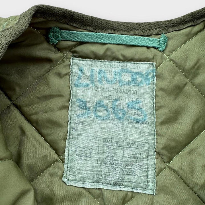 Military liner jacket - medium