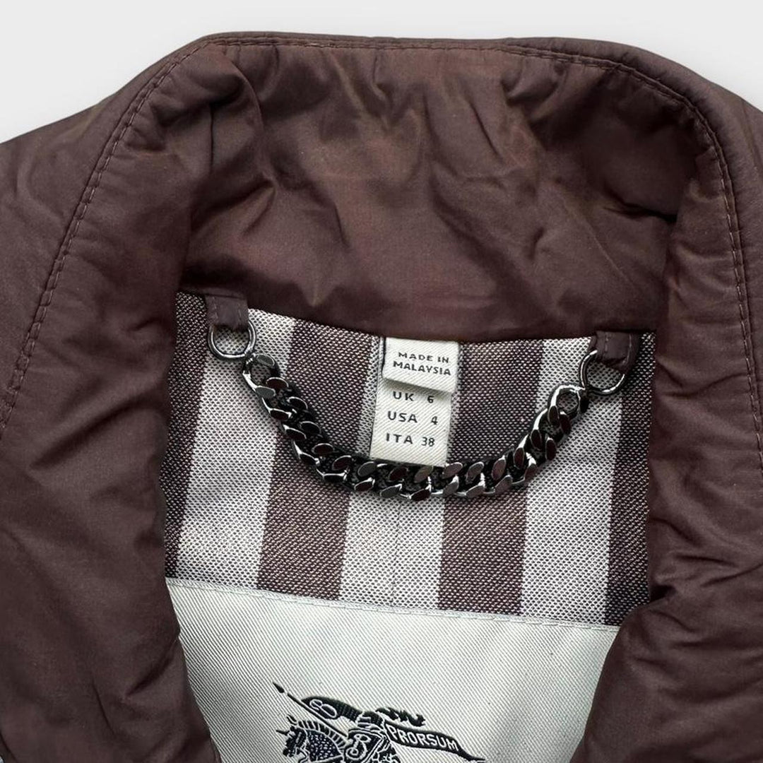 Vintage Burberry nylon trench coat - UK6