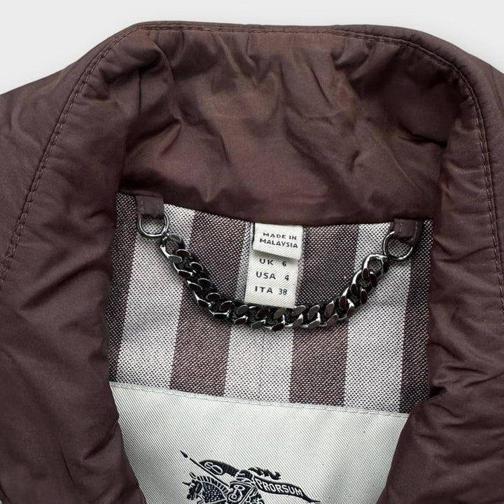 Vintage Burberry nylon trench coat - UK6