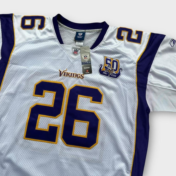 Reebok Vikings NFL jersey - XXL (check measurements)