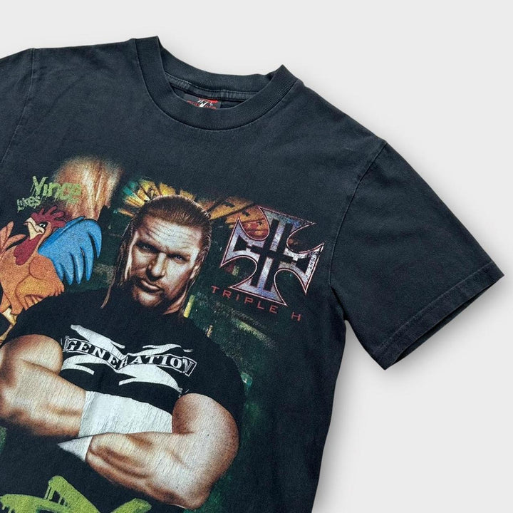 Triple H wrestling tee - small