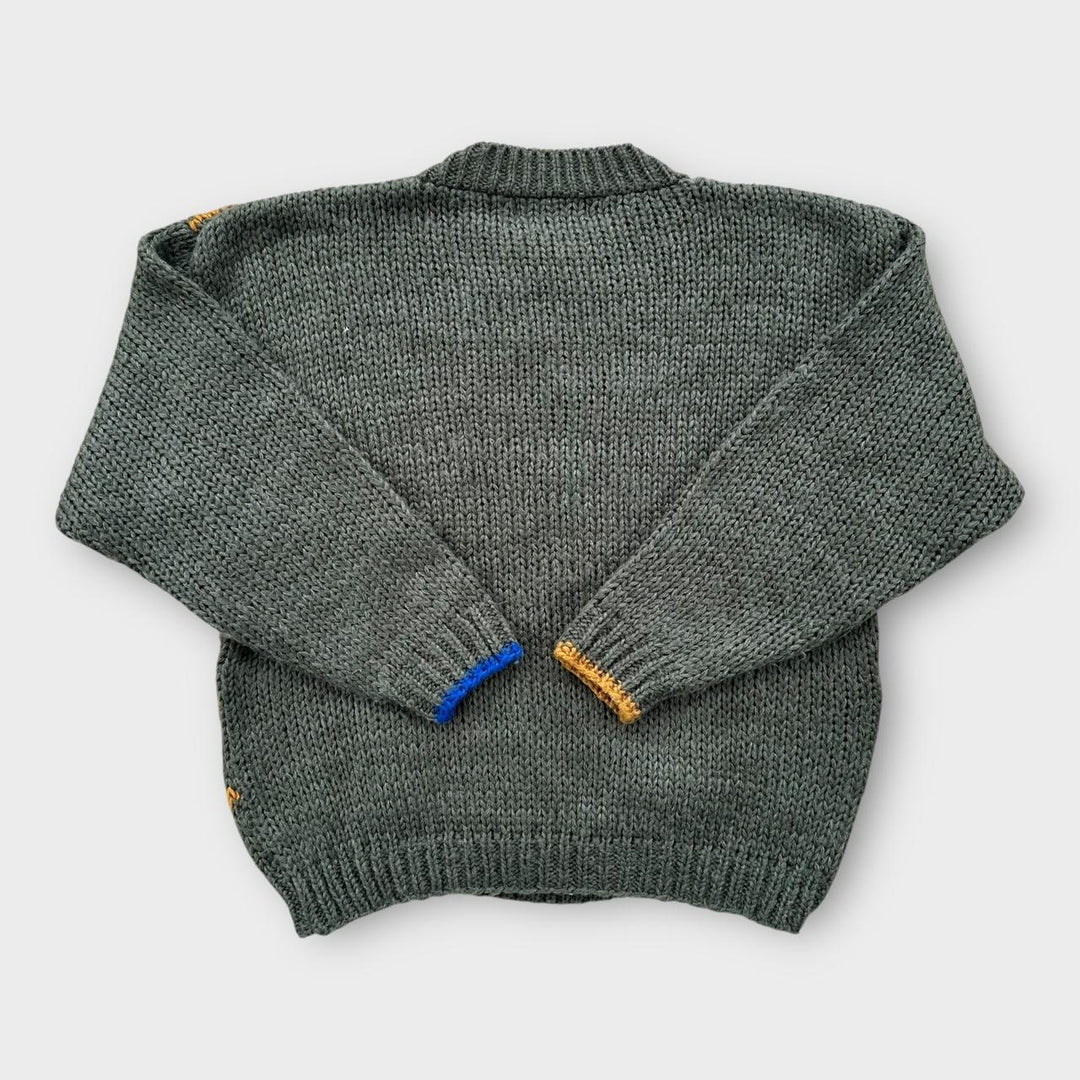 Vintage 90’s patterned knit - medium