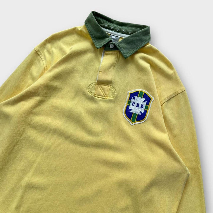 Vintage Nike Brazil rugby shirt - XL