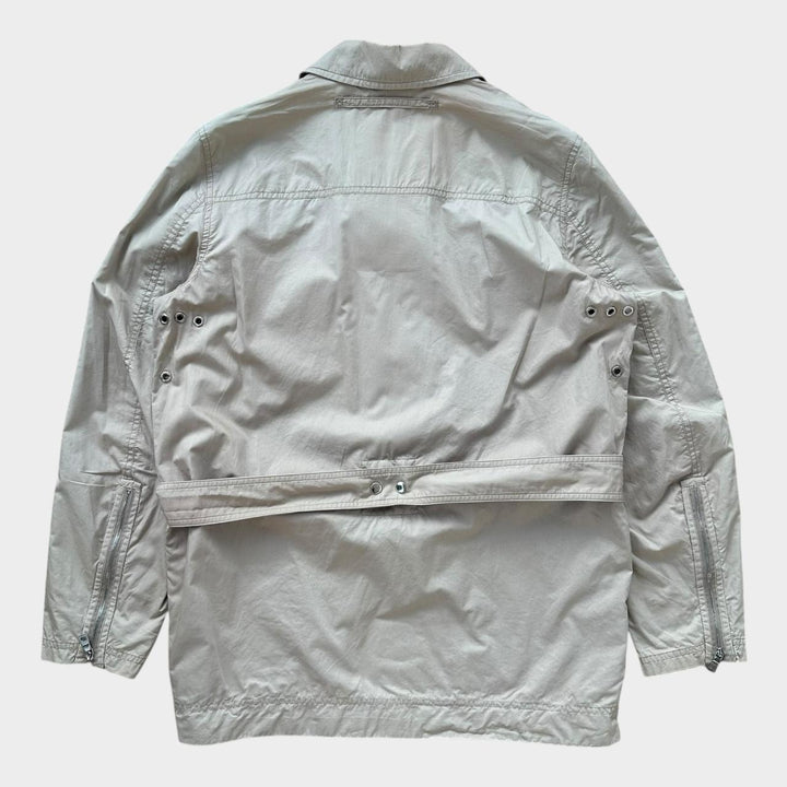 Prada sport technical trench coat - women’s medium size 44 (check