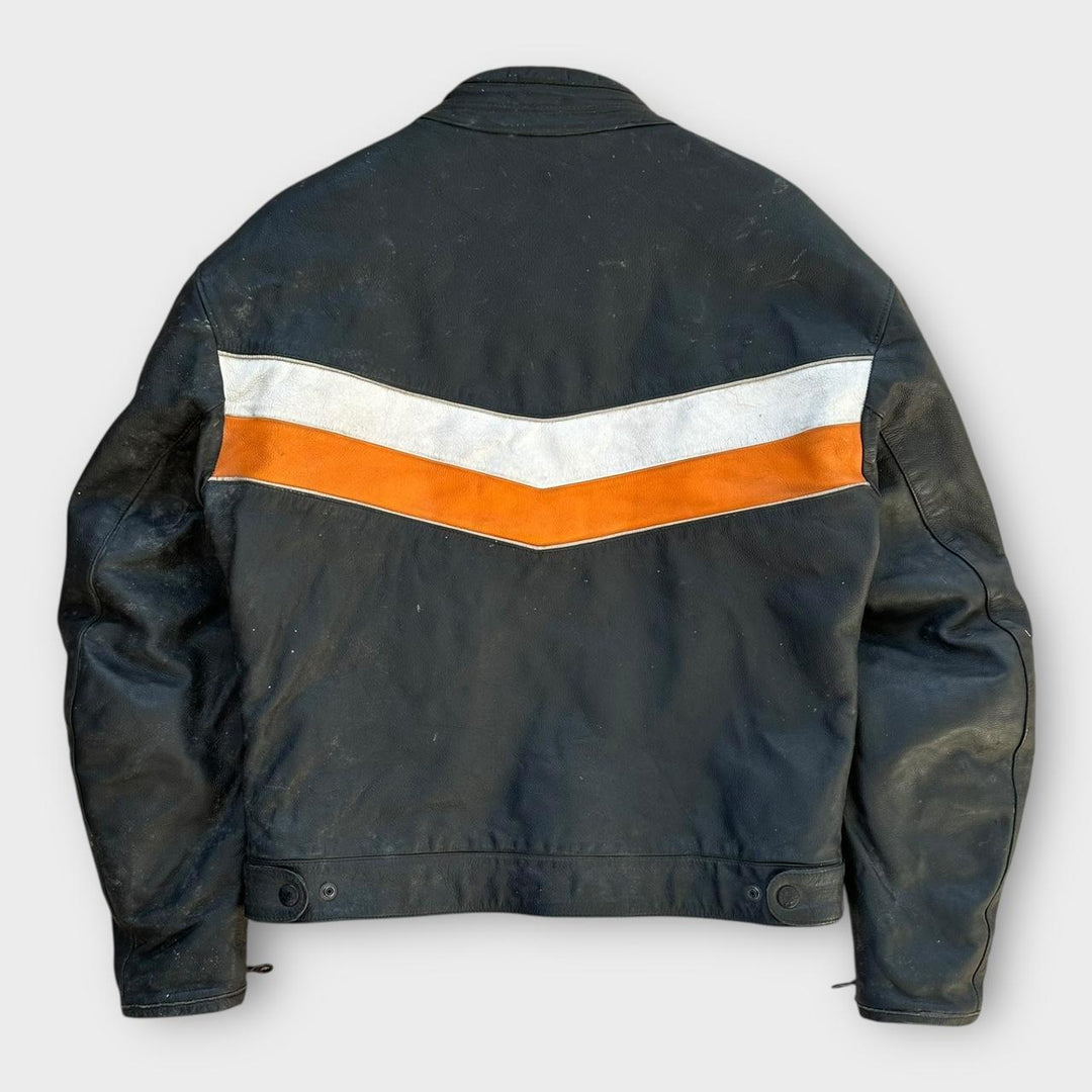 Alpine stars leather biker jacket - medium (check measurements)