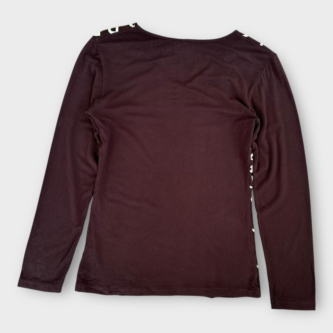 D&G Y2K top BROWN - women’s large