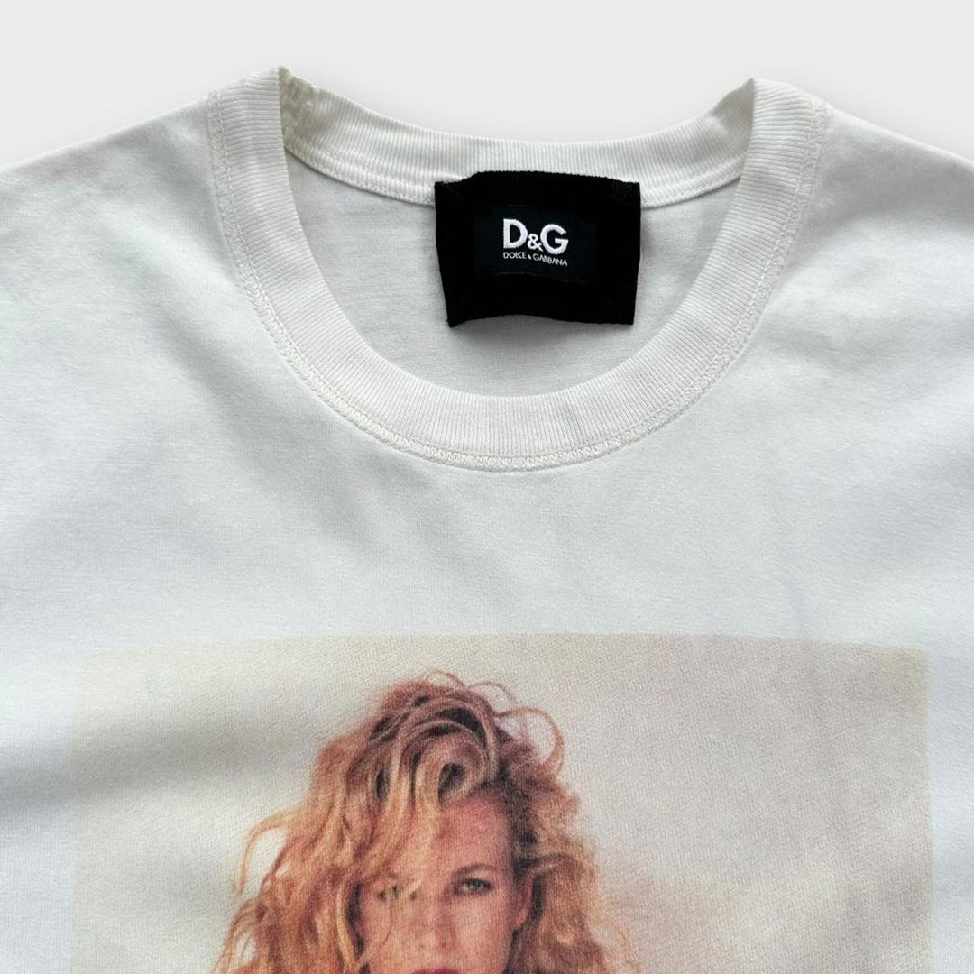 Vintage D&G Kim Basinger graphic tee - women’s large