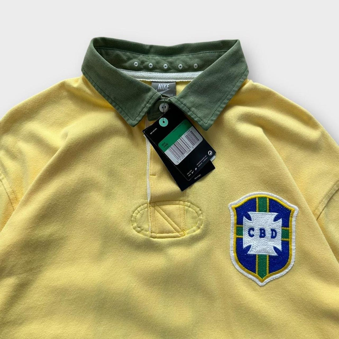 Vintage Nike Brazil rugby shirt - XL