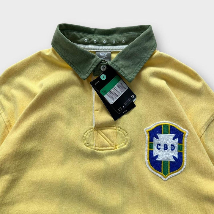 Vintage Nike Brazil rugby shirt - XL