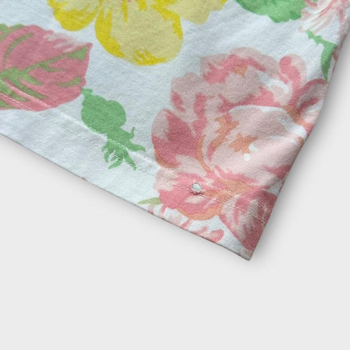 Supreme flowers graphic tee - large