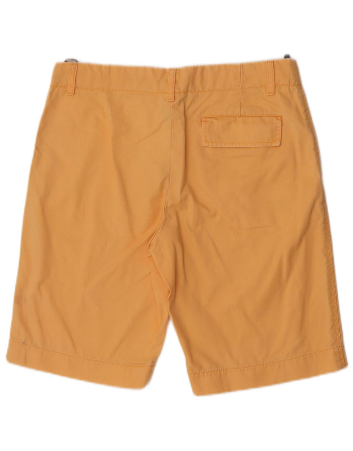 Gap Womens Chino Shorts US 8 Medium W32 Yellow Cotton