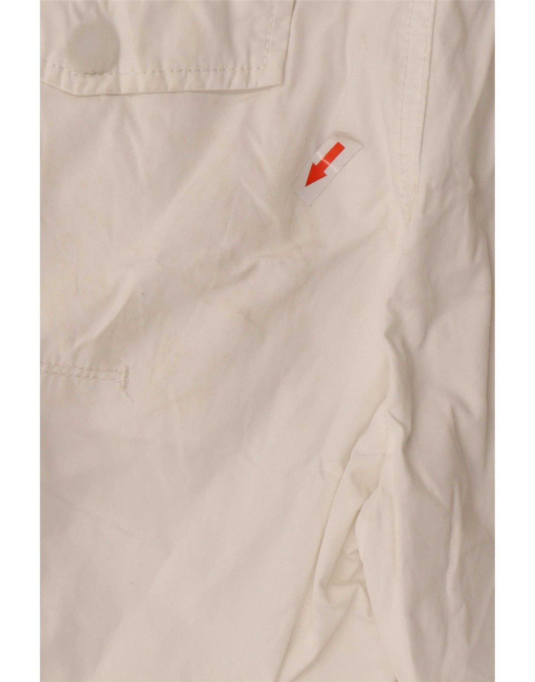 Calvin Klein Mens Cargo Shorts W32 Medium White Cotton