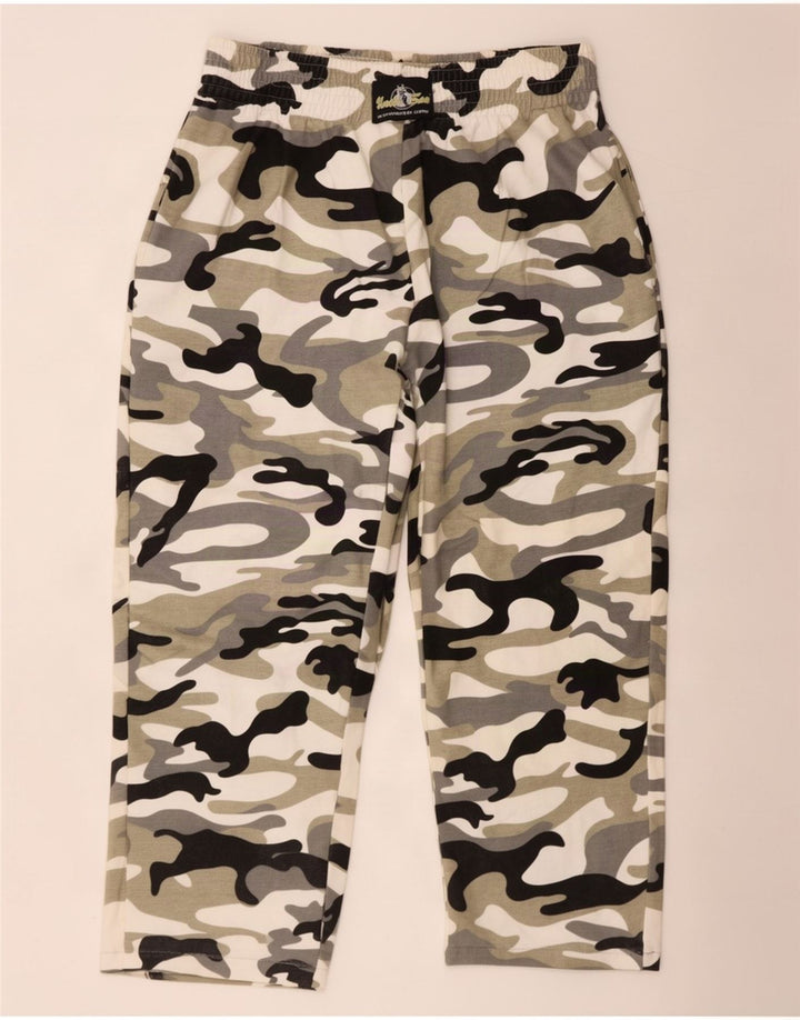 Uncle Sam Mens Tracksuit Trousers XL Multicoloured Camouflage
