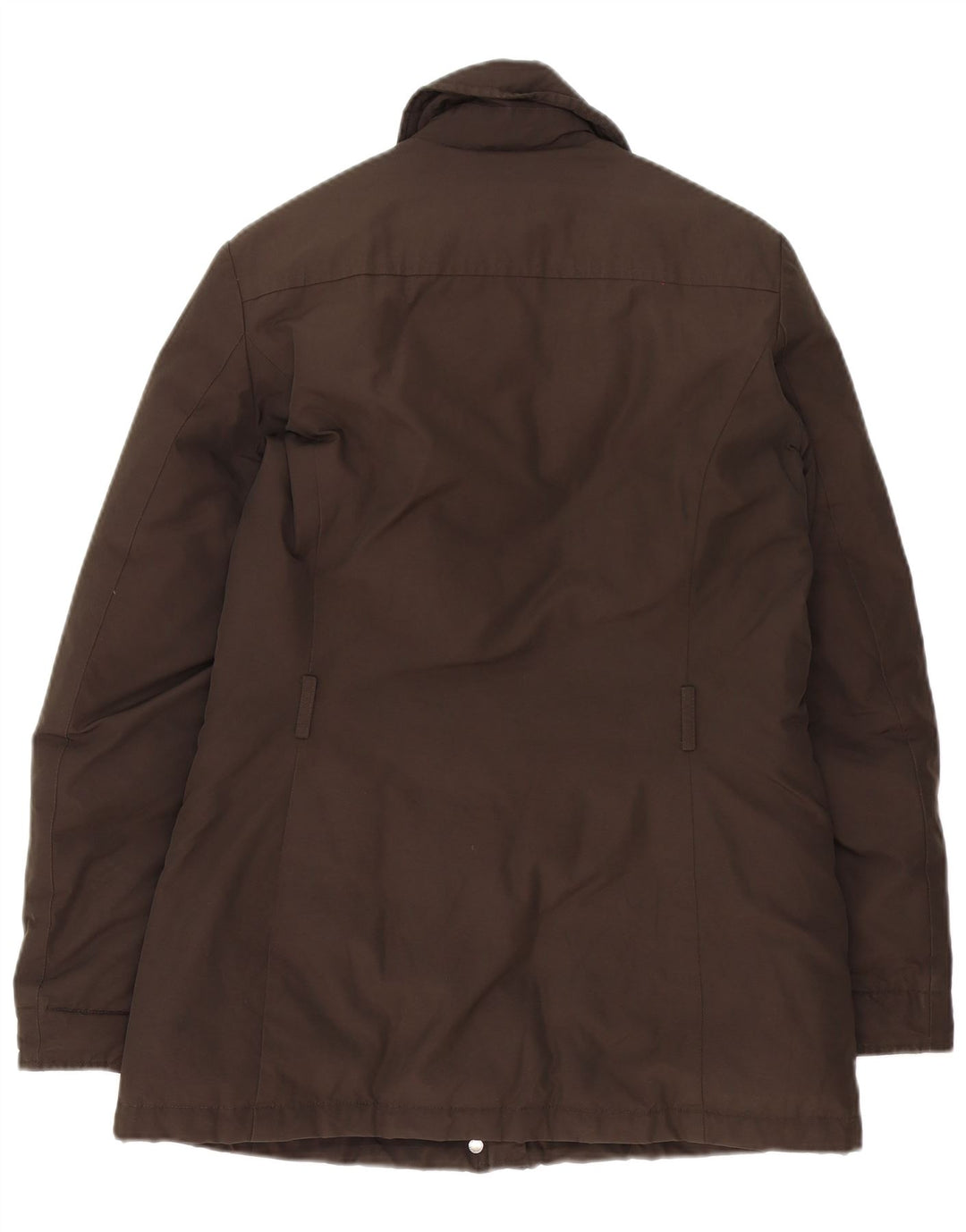 Woolrich Womens Padded Jacket UK 14 Large Brown Polyester