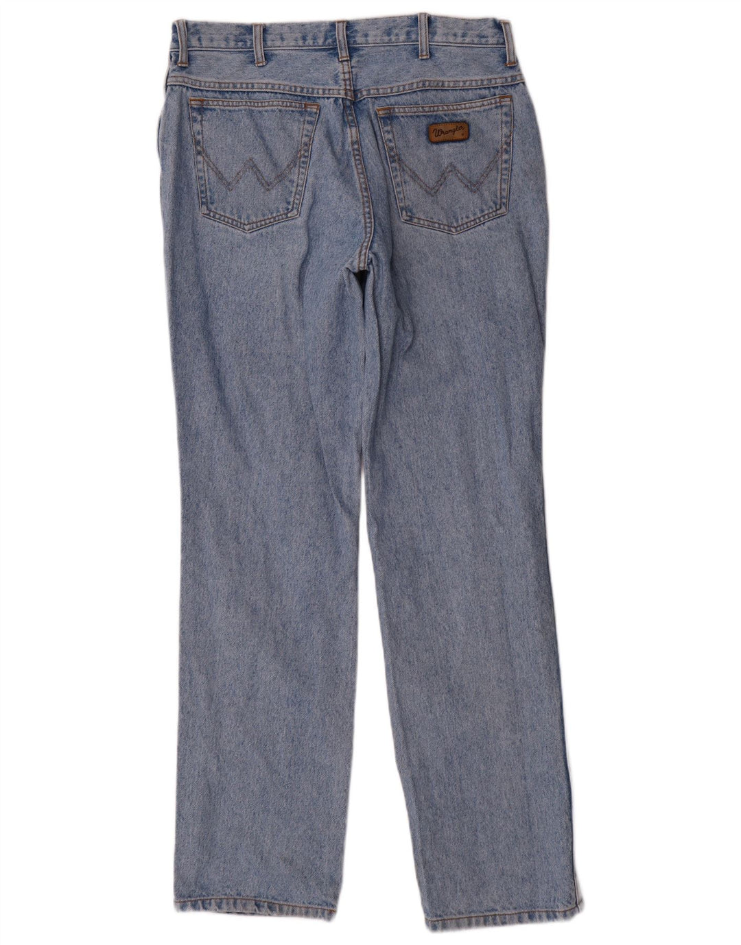 WRANGLER Mens Straight Jeans W32 L33 Blue