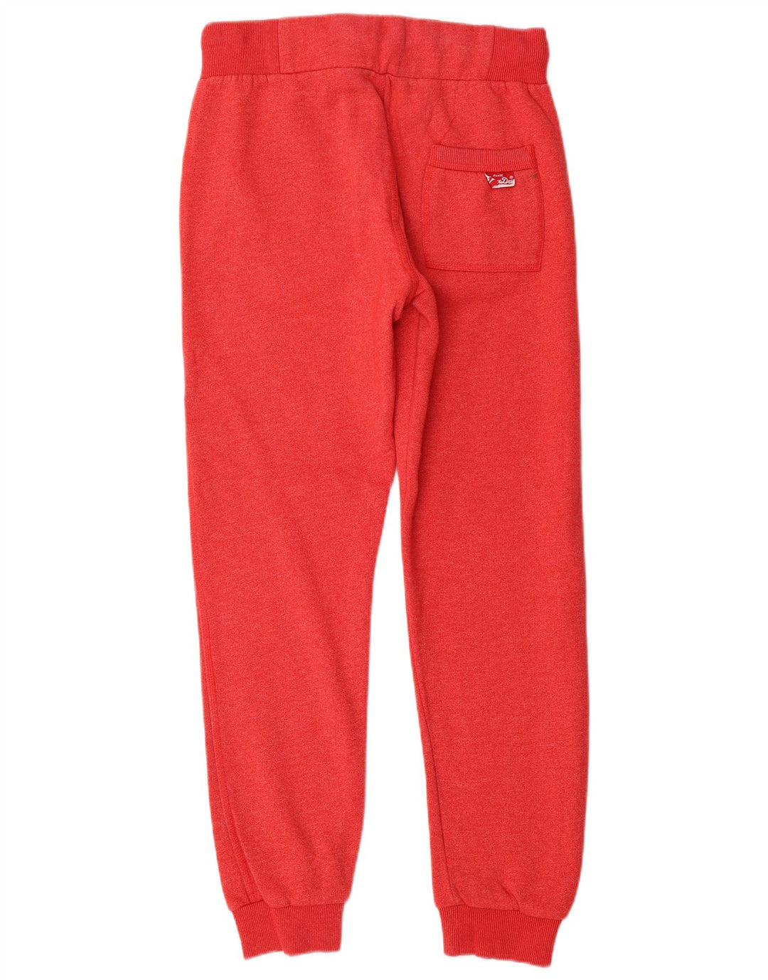 SUPERDRY Mens Graphic Tracksuit Trousers Joggers Small  Red Cotton