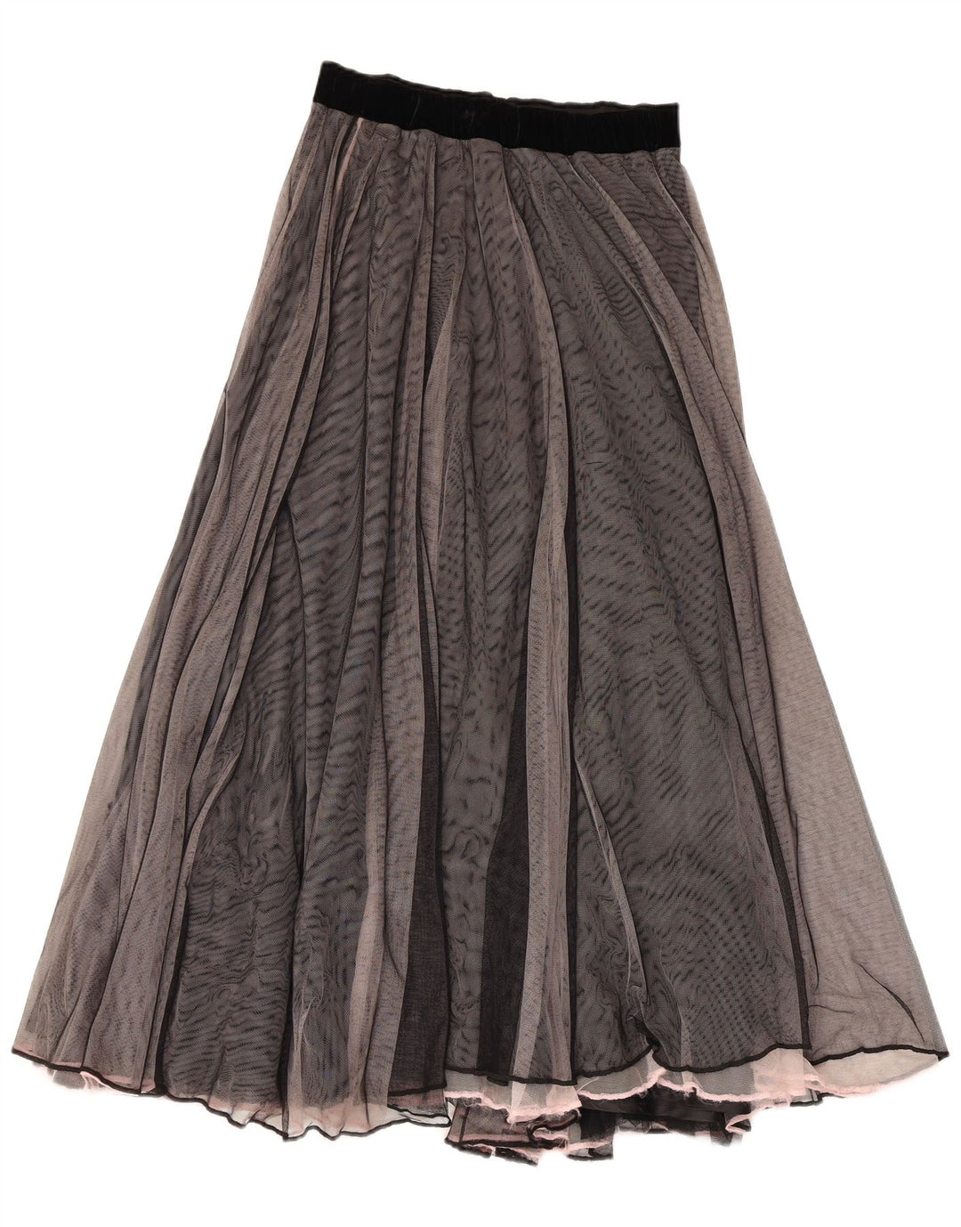 GABI LAUTON Womens Flared Skirt EU 40 Medium W28  Black Polyester