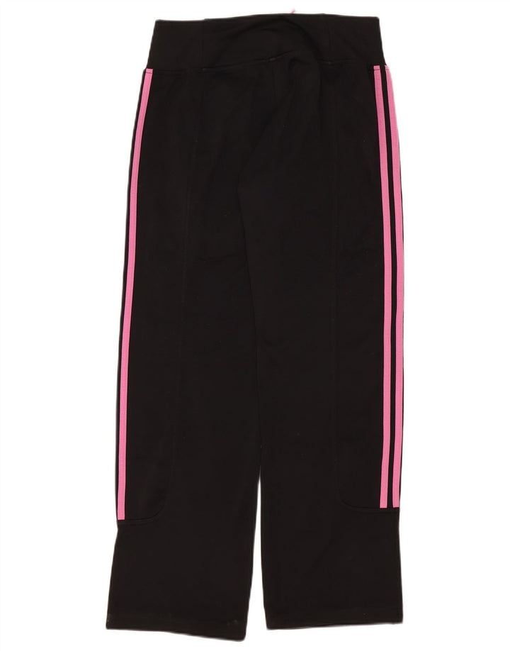 Adidas Womens Tracksuit Trousers UK 10 Small Black Polyester