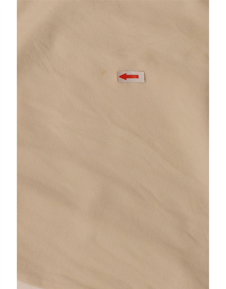 Kappa Mens Polo Shirt Medium Beige Cotton