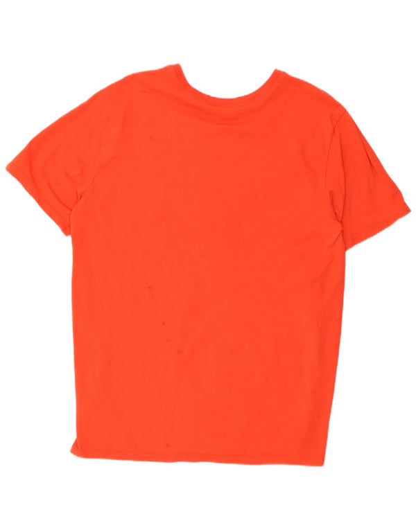 Nike Mens Dri Fit Graphic T-Shirt Top Large Red Cotton