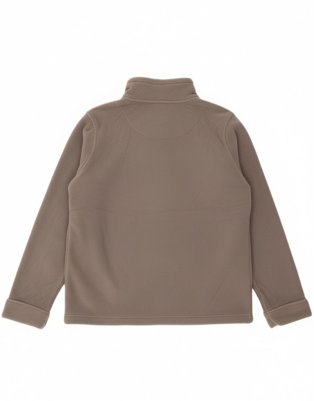 Marks & Spencer Womens Oversized Fleece Jacket UK 12 Medium Grey Polyester