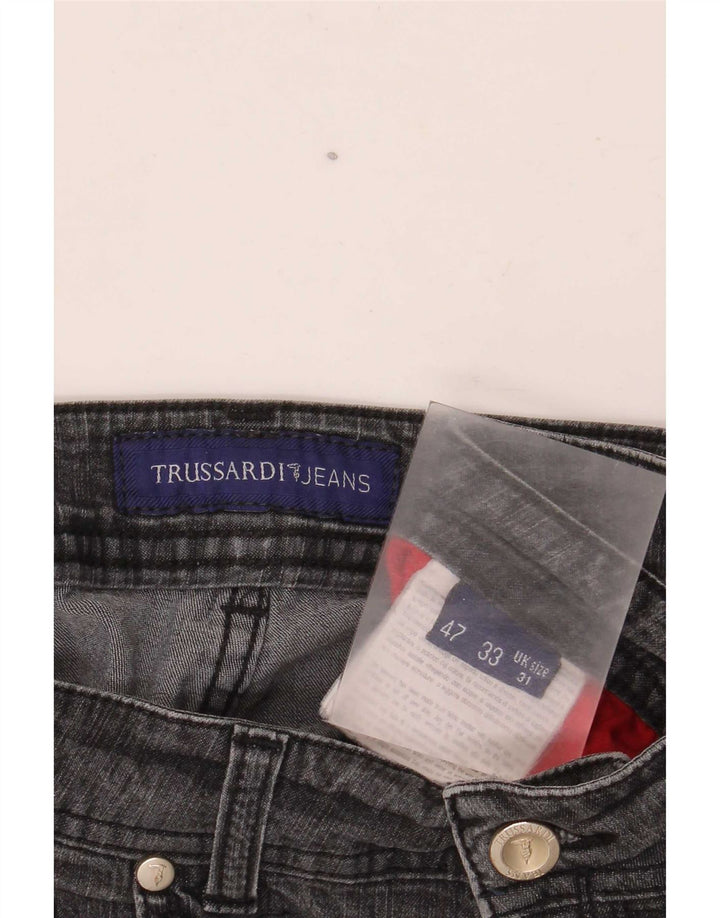Trussardi Womens Straight Jeans W31 L30 Grey