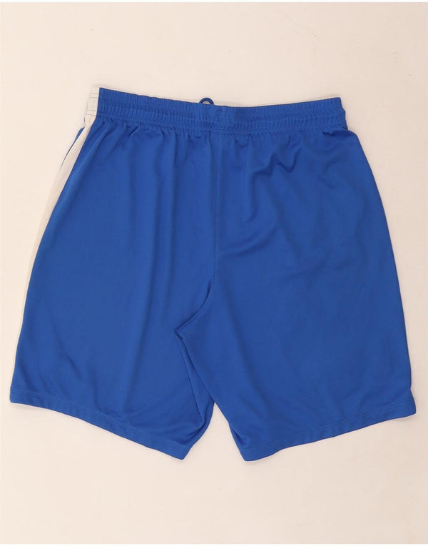 NIKE Mens Dri Fit Sport Shorts XL  Blue Colourblock Polyester