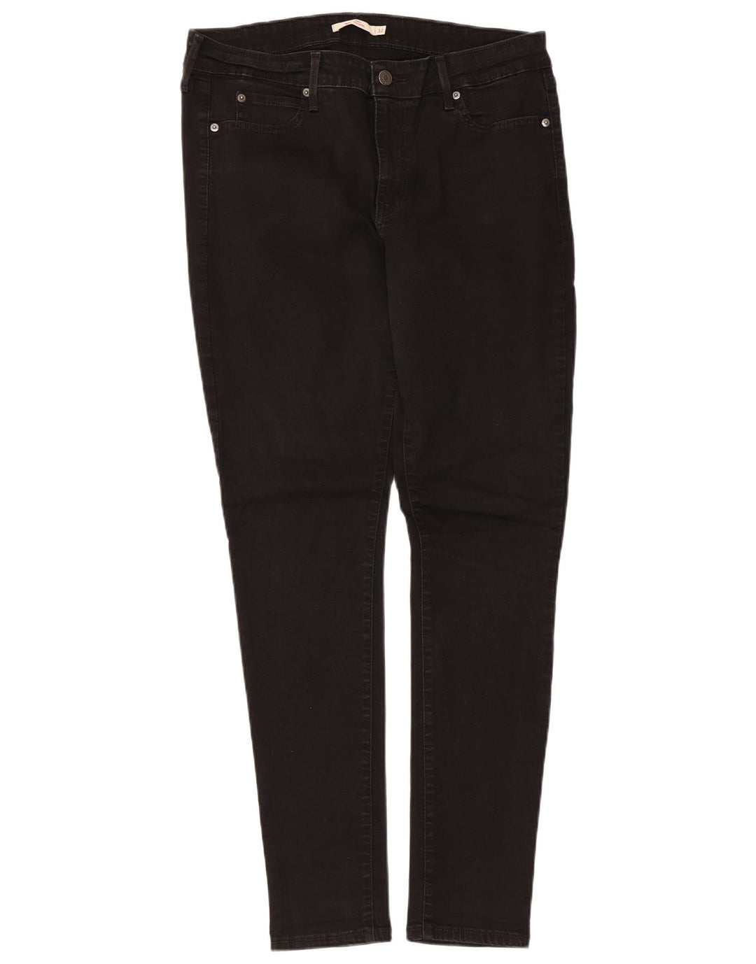 Levi's Womens 711 Skinny Jeans W32 L30 Black